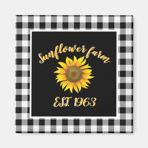 Sunflower farm  magnet