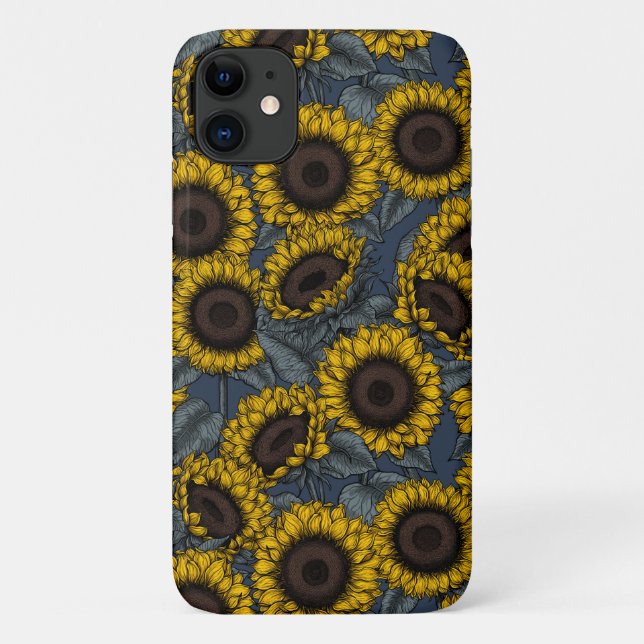 Sunflower field 2 Case-Mate iPhone case (Back)