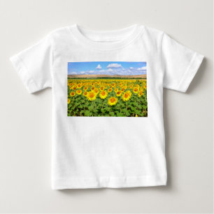 Sunflower field baby T-Shirt
