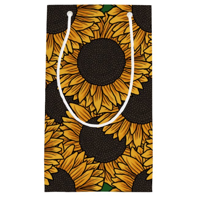 Sunflower Field Gift Bag (Front)