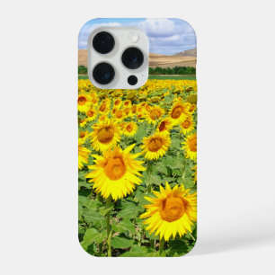 Sunflower field iPhone 15 pro case
