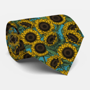 Sunflower field tie