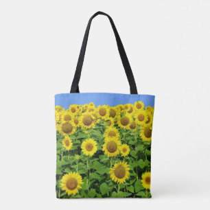 Sunflower Fields Tote Bag