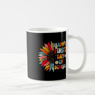 Sunflower First Day Of School Teacher End Year Pre Coffee Mug
