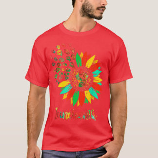 Sunflower Fist Juneteenth Black History African Am T-Shirt