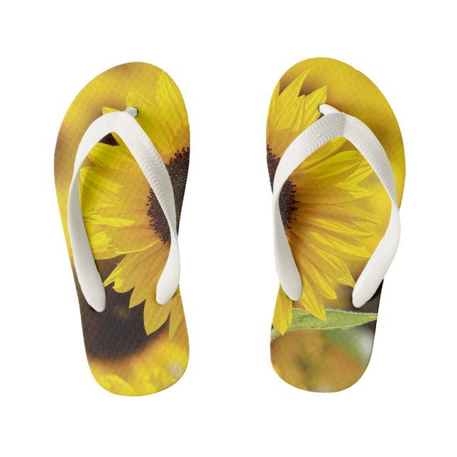 SUNFLOWER FLIP FLOPS (Footbed)