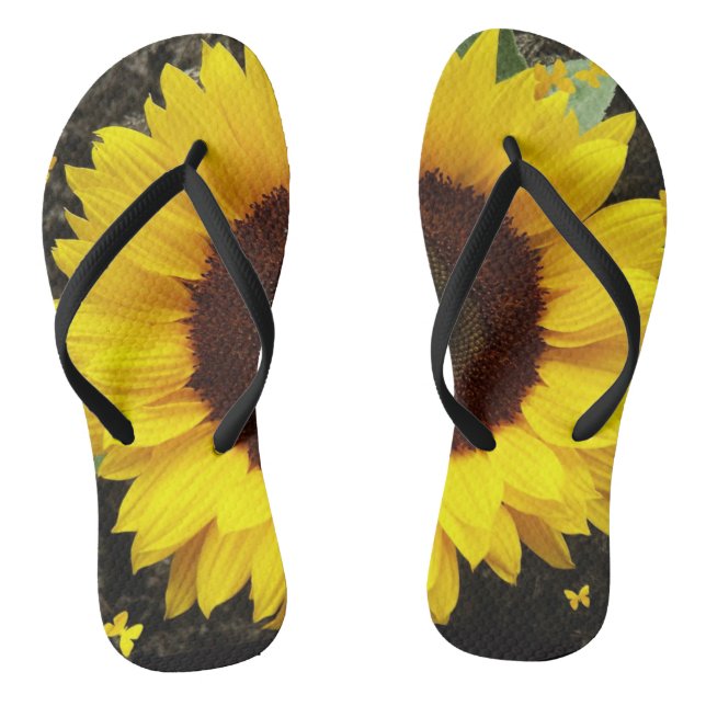 Sunflower Flip Flops (Footbed)