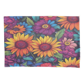 Sunflower Floral #212 - Pillowcase