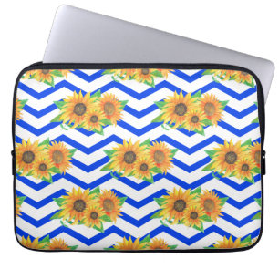 Sunflower Floral Gardens Laptop Sleeve