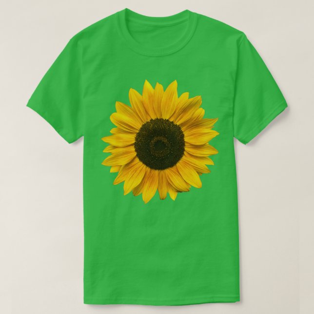 Sunflower Flower Blossom Sun  T-Shirt (Design Front)