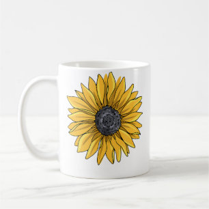 Sunflower Flower Gardening Design Coffee Mug