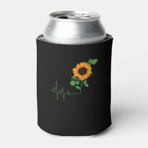 Sunflower Flower Gift Can Cooler
