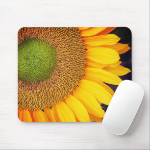 Sunflower Flower Petals Mouse Pad