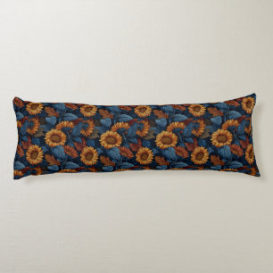 Sunflower Garden Coastal Decor Western Sofa Body Cushion