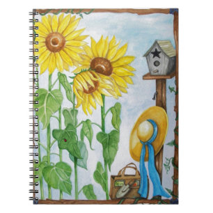 Sunflower Garden Notebook