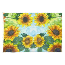 Sunflower Garden Towel | Sunshine Kitchen Decor