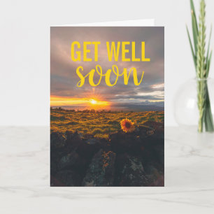 Sunflower   Get Well Soon Card