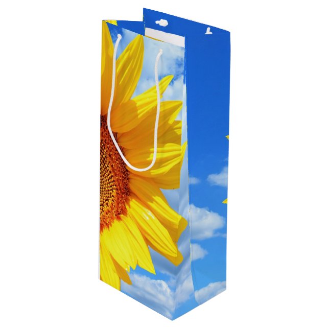 Sunflower Gift Bag (Front Angled)