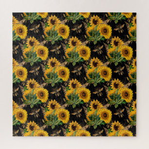 Sunflower Gifts   A World Without A Wildflower Jigsaw Puzzle