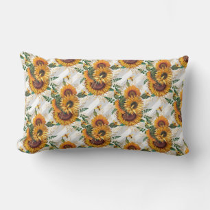 Sunflower Gifts Look At The Sunflower Lumbar Cushion