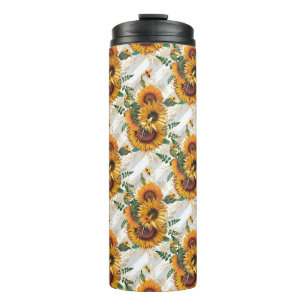 Sunflower Gifts Look At The Sunflower Thermal Tumbler