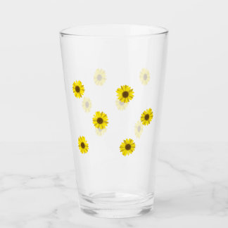 Sunflower Glass Flower Summer Sun Refreshing