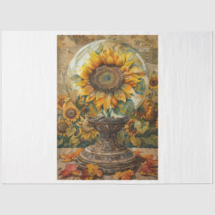 Sunflower Globe Tissue Paper