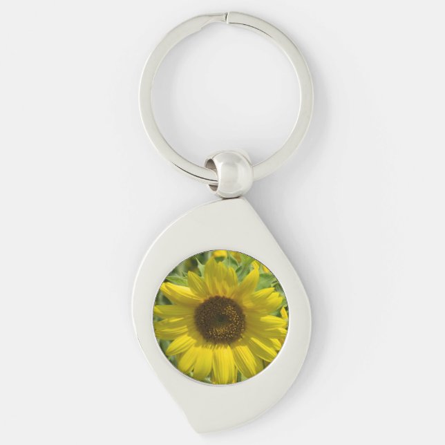 Sunflower Glory Keychain (Front)