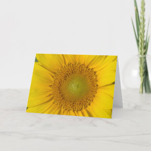 Sunflower Gold Centre Card