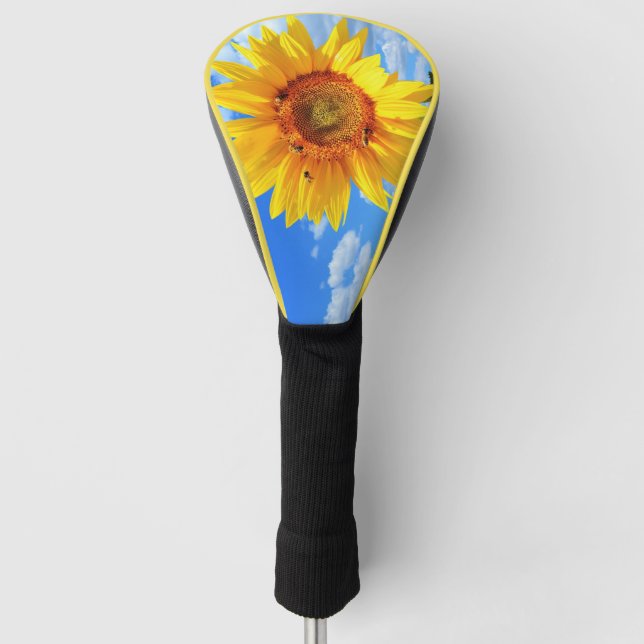 Sunflower Golf Head Cover (Front)
