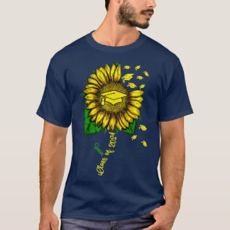 Sunflower Graduation Class of 2024 Senior Graduate T-Shirt