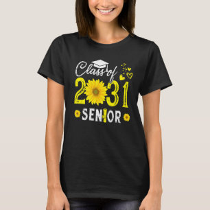Sunflower Graduation Senior Class of 2031 31 Gradu T-Shirt