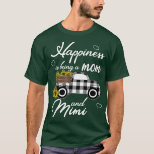Sunflower Grandma Shirt Happiness is being a Mum