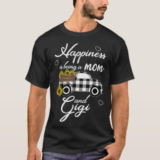 Sunflower Grandma Shirt Happiness is being a Mum a