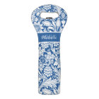 Sunflower Grapes Floral Monogram William Morris