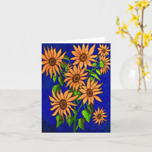 Sunflower Greeting Card