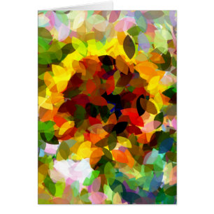 SUNFLOWER GREETINGS CARD