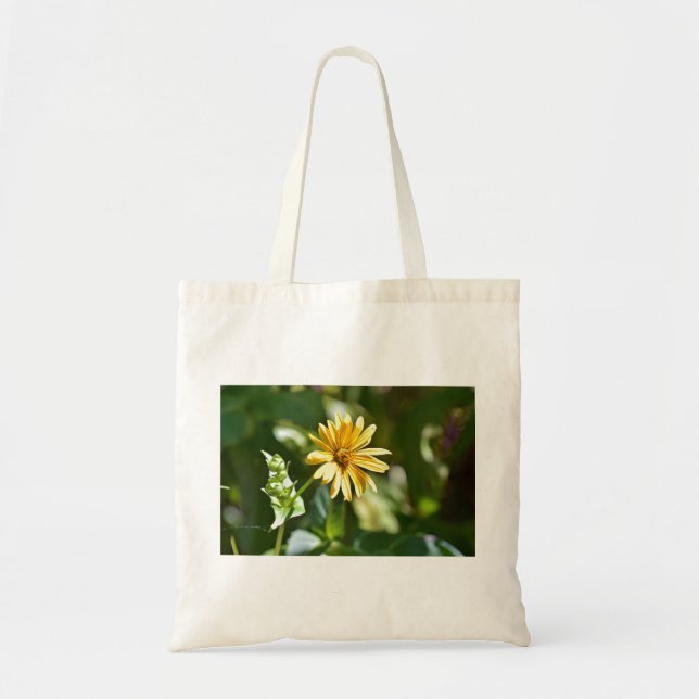 Sunflower Grocery Tote Bag (Front)