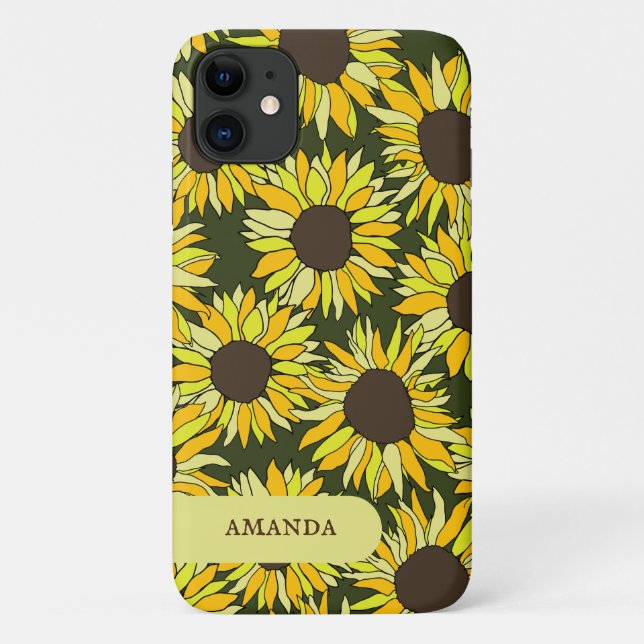 Sunflower head summer flower Case-Mate iPhone case (Back)