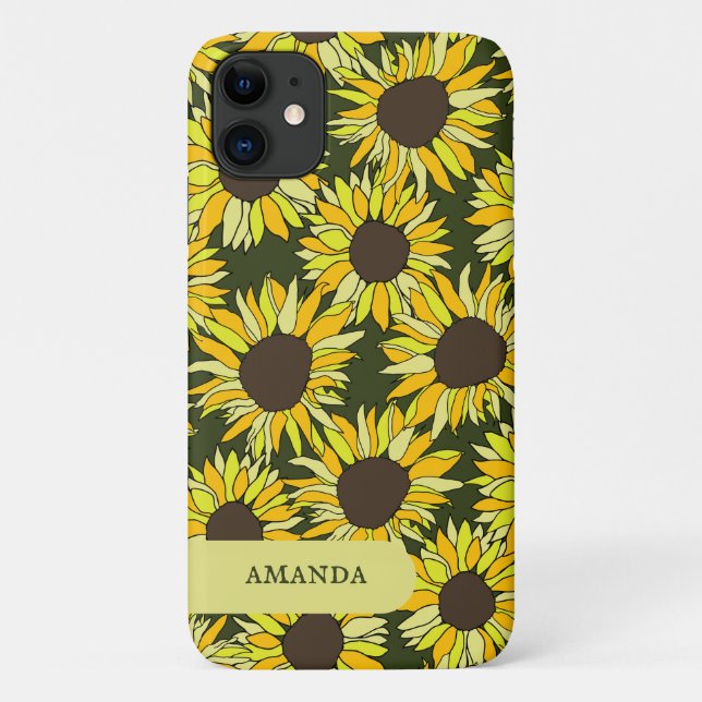 Sunflower head summer flower Case-Mate iPhone case (Back)