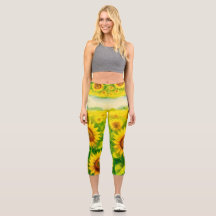 Sunflower High-Waist Leggings