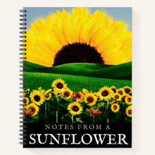 SUNFLOWER HILL NOTEBOOK