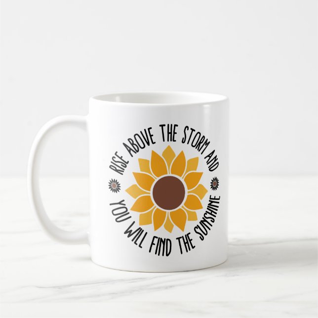 Sunflower Hope Coffee Mug (Left)