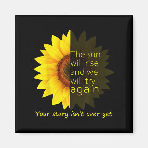 Sunflower Hope  Magnet