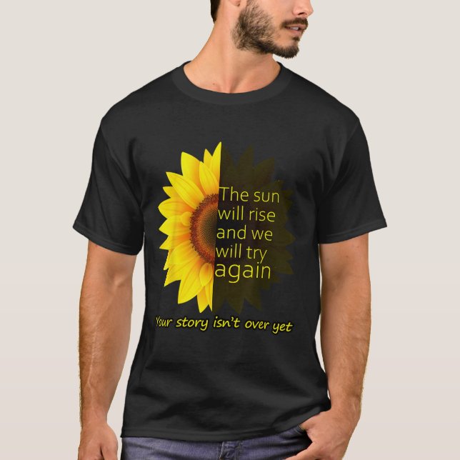 Sunflower Hope  T-Shirt (Front)