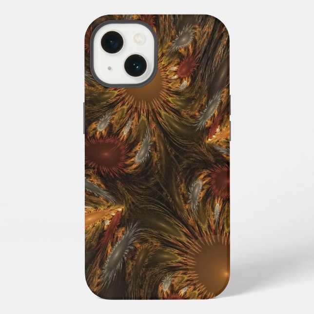 Sunflower Impressions iPhone Case (Back)