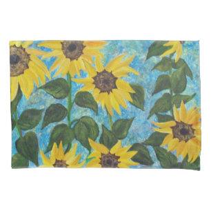 Sunflower Impressions Pillowcase