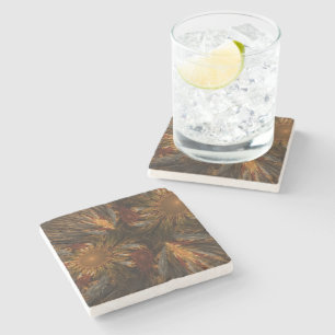 Sunflower Impressions Stone Coaster