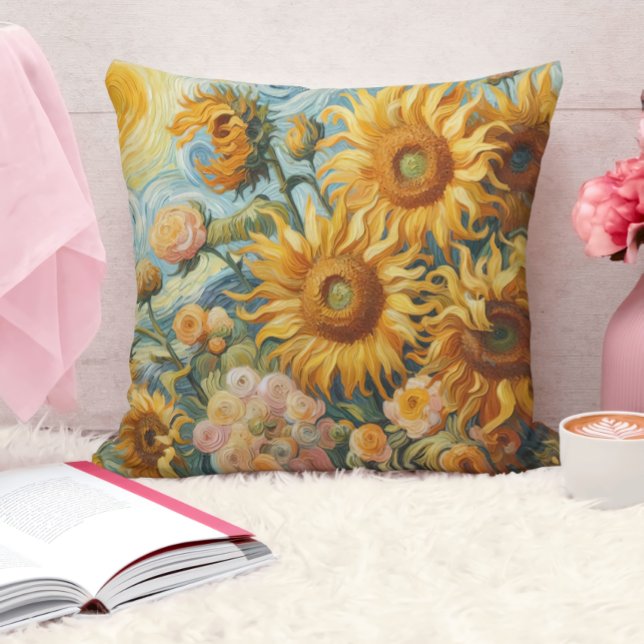 Sunflower Inspirations Cushion (Creator Uploaded)