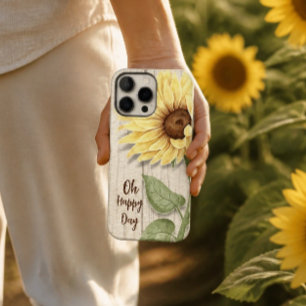 Sunflower iPhone Case